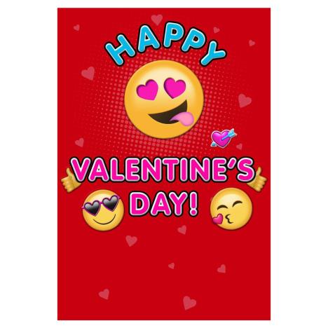 Happy Valentine's Day Emoji Card £1.85